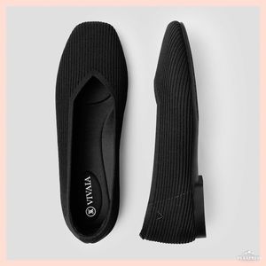 Vivaia Margot Square Toe Flats